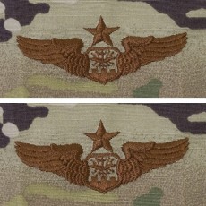 [Vanguard] Air Force Embroidered Badge: Navigator: Senior - embroidered on OCP