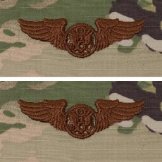 [Vanguard] Air Force Embroidered Badge: Basic Aircrew - embroidered on OCP