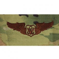 [Vanguard] Air Force Embroidered Badge: Officer Aircrew - OCP