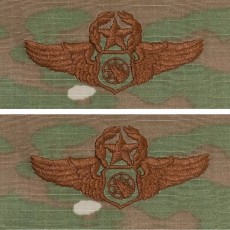 [Vanguard] Air Force Embroidered Badge: Air Battle Manager: Master - embroidered on OCP