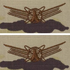 [Vanguard] Air Force Embroidered Badge: Space Basic - OCP