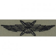 [Vanguard] Air Force Embroidered Badge: Cyberspace Operator