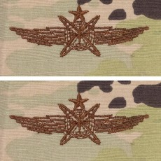 [Vanguard] Air Force Embroidered Badge: Cyberspace Operator: Senior - embroidered on OCP