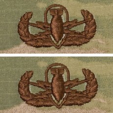 [Vanguard] Air Force Embroidered Badge: Explosive Ordnance Disposal - OCP