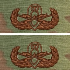 [Vanguard] Air Force Embroidered Badge: Explosive Ordnance Disposal: Senior - embroidered on OCP