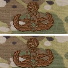 [Vanguard] Air Force Embroidered Badge: Explosive Ordnance Disposal: Master - OCP