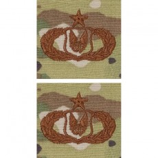 [Vanguard] Air Force Embroidered Badge: Operations Support: Senior - embroidered on OCP