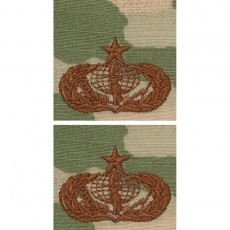 [Vanguard] Air Force Embroidered Badge: Services: Senior - embroidered on OCP