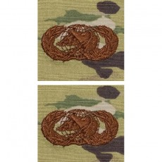 [Vanguard] Air Force Embroidered Badge: Logistics - embroidered on OCP