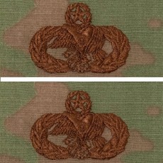 [Vanguard] Air Force Embroidered Badge: Logistics Readiness: Master - embroidered on OCP