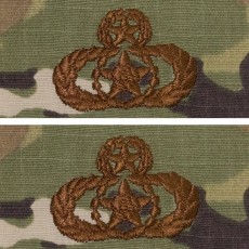 [Vanguard] Air Force Embroidered Badge: Master Safety - embroidered on OCP