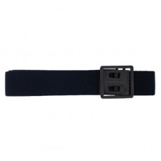 [Vanguard] Air Force Belt: Blue Elastic with Black Open Face Buckle and Tip