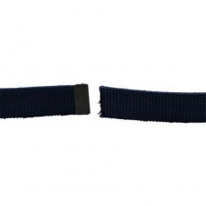 [Vanguard] Air Force Belt: Blue Cotton with Black Tip