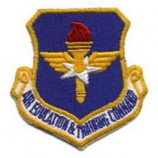 [Vanguard] Air Force Patch: Air Education and Training Command: AETC - color
