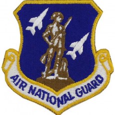 [Vanguard] Air Force Patch: Air National Guard - color with Hook closure