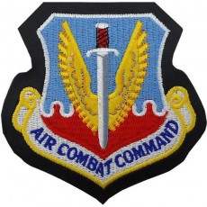 [Vanguard] Air Force Patch: Air Combat Command - leather
