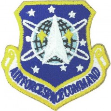 [Vanguard] Air Force Patch: Air Force Space Command - color with hook closure.