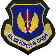 [Vanguard] Air Force Patch: Air Force In Europe - leather