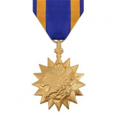 [Vanguard] Full Size Medal: Air Medal - 24k Gold Plated