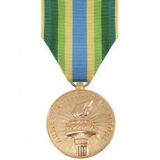 [Vanguard] Full Size Medal: Armed Force Service Medal - 24k Gold Plated
