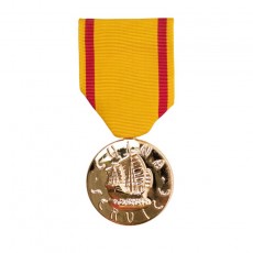 [Vanguard] Full Size Medal: China Service Navy - 24k Gold Plated