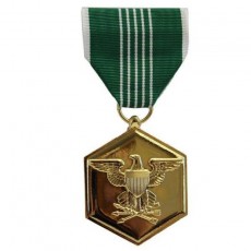 [Vanguard] Full Size Medal: Army Commendation - 24k Gold Plated