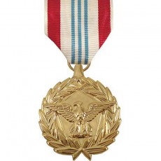 [Vanguard] Full Size Medal: Defense Meritorious Service - 24k Gold Plated