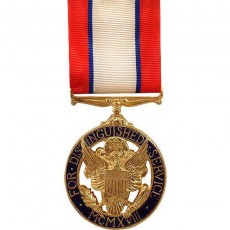 [Vanguard] Full Size Medal: Army Distinguished Service - 24k Gold Plated