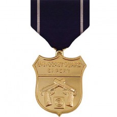[Vanguard] Full Size Medal: Coast Guard Expert Pistol - 24k Gold Plated