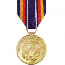 [Vanguard] Full Size Medal: Global War on Terrorism Service - 24k Gold Plated