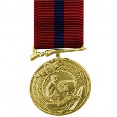 [Vanguard] Full Size Medal: Marine Corps Good Conduct - 24k Gold Plated