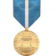 [Vanguard] Full Size Medal: Korean Service - 24k Gold Plated
