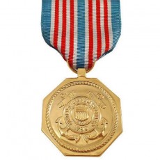 [Vanguard] Full Size Medal: U.S. Coast Guard Medal for Heroism - 24k Gold Plated