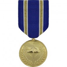 [Vanguard] Full Size Medal: NATO Article 5 Active Endeavour Medal - 24k Gold Plated