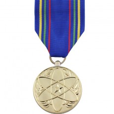 [Vanguard] Full Size Medal: Air Force Nuclear Deterrence Operations Service - 24k Gold Plated