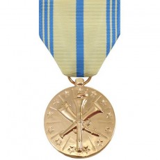 [Vanguard] Full Size Medal: National Guard Armed Forces Reserve - 24k Gold Plated