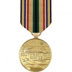 [Vanguard] Full Size Medal: Southwest Asia - 24k Gold Plated