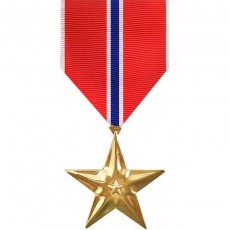 [Vanguard] Full Size Medal: Bronze Star - 24k Gold Plated