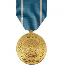 [Vanguard] Full Size Medal: United Nations Observer - 24k Gold Plated