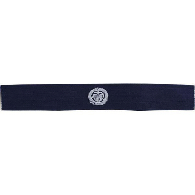 [Vanguard] Coast Guard Embroidered Badge: Officer in Charge Afloat - Ripstop fabric