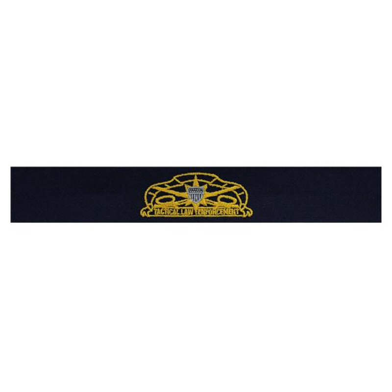[Vanguard] Coast Guard Embroidered Badge: Tactical Law Enforcement - Ripstop fabric