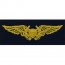[Vanguard] Coast Guard Embroidered Badge: Flight Officer - Ripstop fabric
