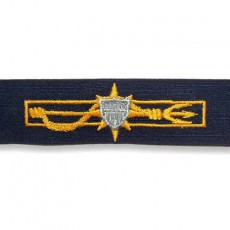 [Vanguard] Coast Guard Embroidered Badge: Marine Safety Inspector - Ripstop fabric