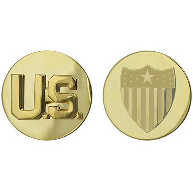 [Vanguard] Army Enlisted Branch of Service Collar Device: U.S. and Adjutant General