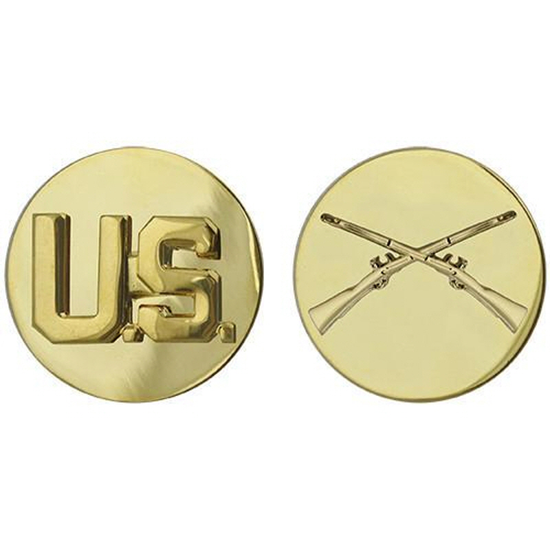 [Vanguard] Army Enlisted Branch of Service Collar Device: Infantry