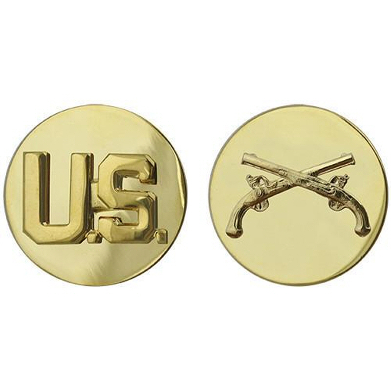 [Vanguard] Army Enlisted Branch of Service Collar Device: U.S. and Military Police