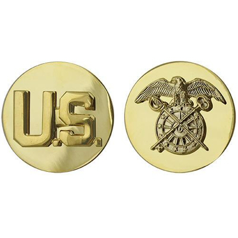 [Vanguard] Army Enlisted Branch of Service Collar Device: U.S. and Quartermaster