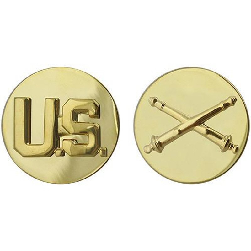 [Vanguard] Army Enlisted Branch of Service Collar Device: U.S. and Field Artillery