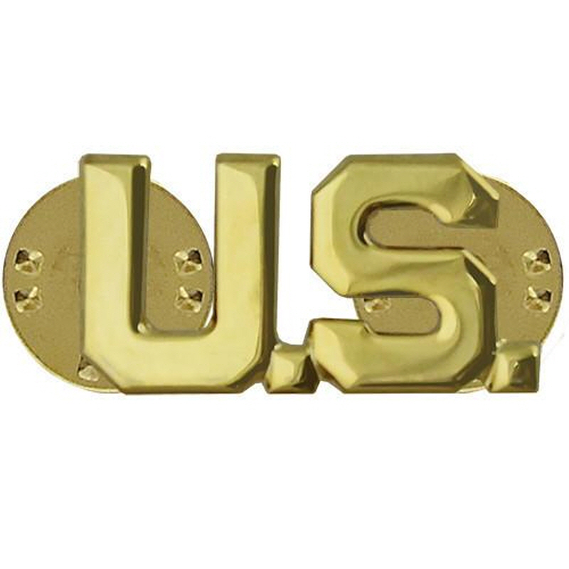 [Vanguard] Army Officer Branch of Service Collar Device: U.S. Letters