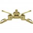 [Vanguard] Army Officer Branch of Service Collar Device: Armor - 22k gold plated